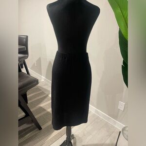 St. John caviar knit pencil straight skirt US 12